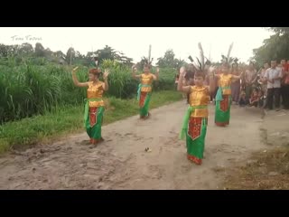 Perkawinan adat dayak di sampit, kotawaringin timur