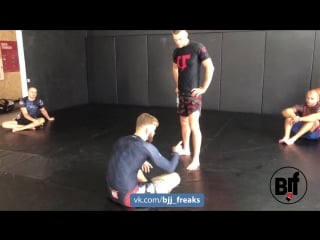 Adam wardzinski butterfly single x guard to leglock