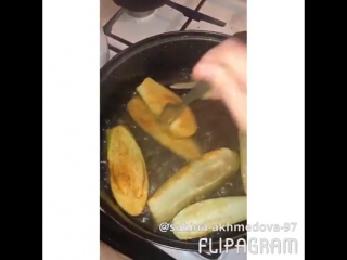 Баклажановые язычки