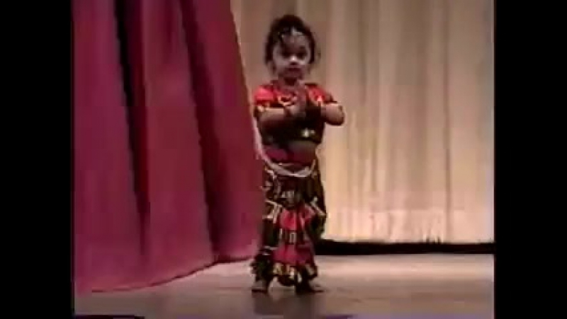 Vinaini's dance performance 1 year old bharata natyam 14698