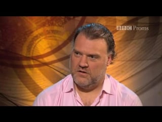 Stephen fry interviews bryn terfel at the bbc proms 2010