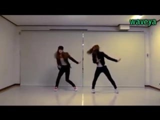 틴탑 teen top crazy(mirror mode) dance cover waveya ari miu 아리미유