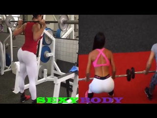 Gracyanne barbosa vs michelle lewin ( bikini fitness бикини бразильская brasil фитнесс фитоняшки сиськи попка тверк мамка секс )