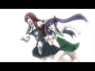 「 fairy tail 」 erza scarlet & wendy marvell