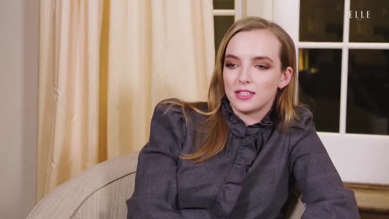 Jodie comer talks porn eve, sandra oh, and her fav thing about villanelle | elle