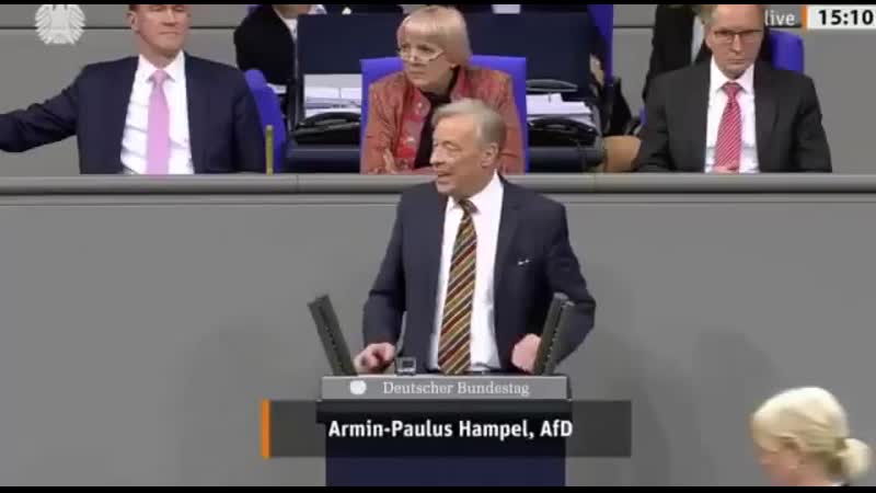 Депутат бундестага армин паулюс хампель про украинский конфликт