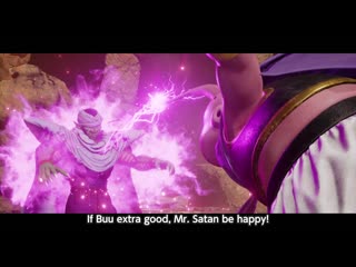 Jump force majin buu (good) and katsuki bakugo trailer