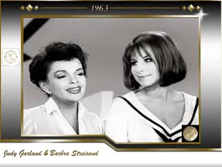 Judy garland & barbra streisand happy days are here again 1963