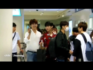 [fancam] [170610] b1a4 @ incheon airport