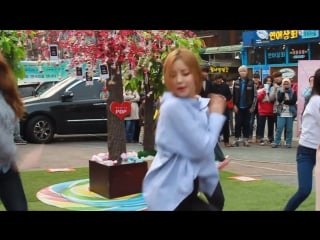 160313 brave girls deepened (yujeong) @ white day mobile pop guerilla event hongdae