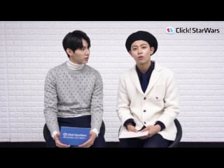 [video] 170215 ooon&jaeyong mc february 2 week ranking top 3 singers @ click! starwars
