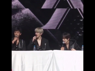 [07 01 2017] press conference @ the first asia fanmeeting in bangkok