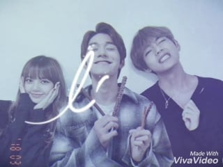 Bts taehyung love blackpink lisa