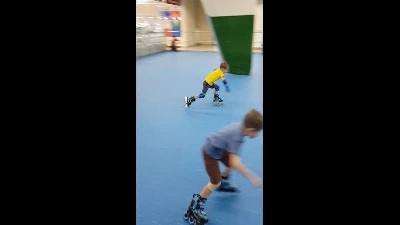 Скоростной слалом тренироа