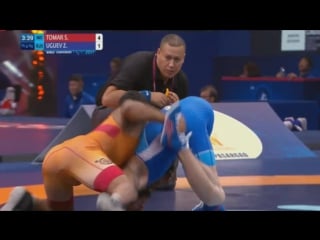 Zavur uguev (rus) vs sandeep tomar (ind)