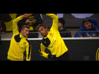 Pierre emerick aubameyang and marco reus