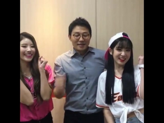 [170831] mijoo & jiae @ инстаграм live in my sports