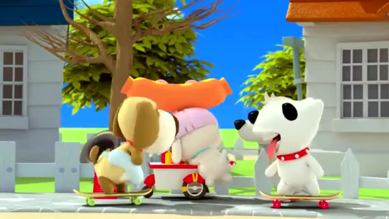 Песик монк скейт