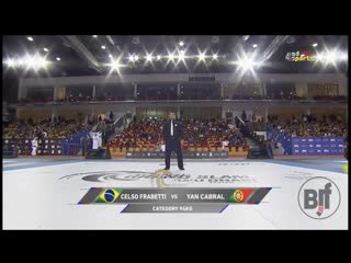 Celso frabetti vs yan cabral male / black / master 1 / 94kg ajp grand slam 18/01/2020