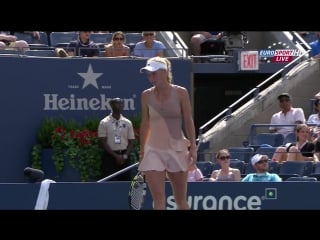 Us open 2014 round 4 | caroline wozniacki maria sharapova