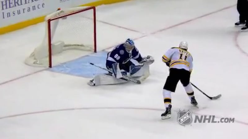 Победный буллит джимми хейса в ворота молний