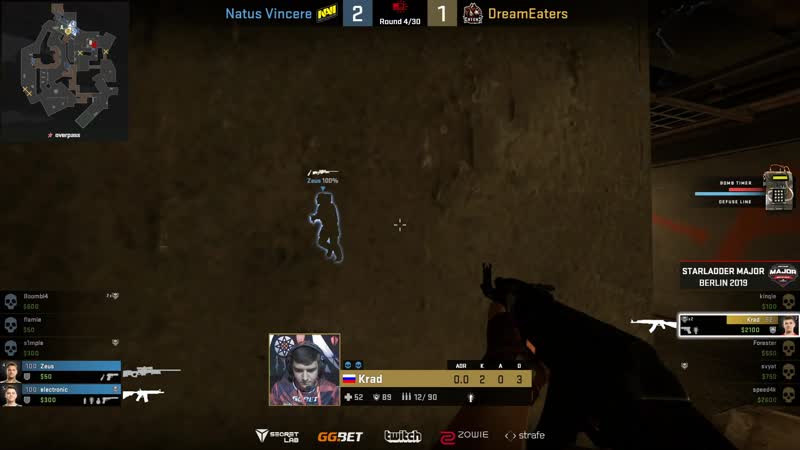 Krad 1v4 clutch