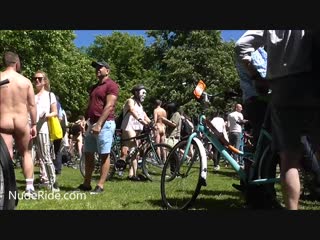 London naked bike ride 2017 part 1