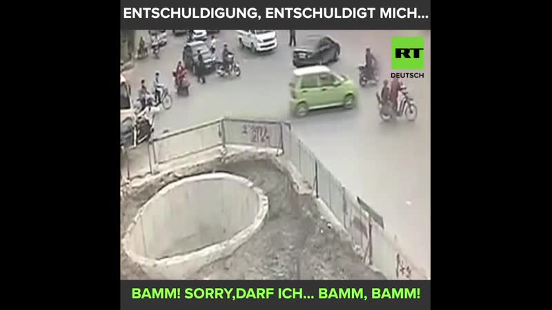 Mit dem rad wäre das nicht passiert