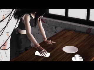 [mmd] cloud strife ＆ tifa lockhart ffvii rather be