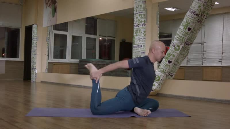 Sls эка пада раджакапотасана (поза царя голубей)