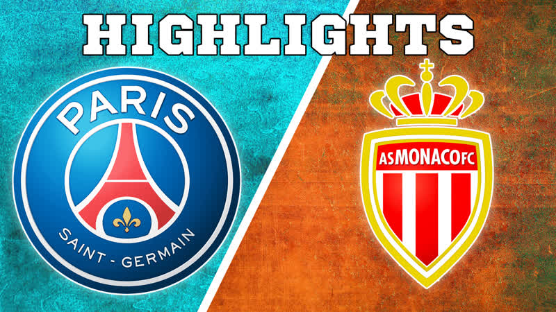 Лига 1 на русском | псж монако | 4 тур | highligths