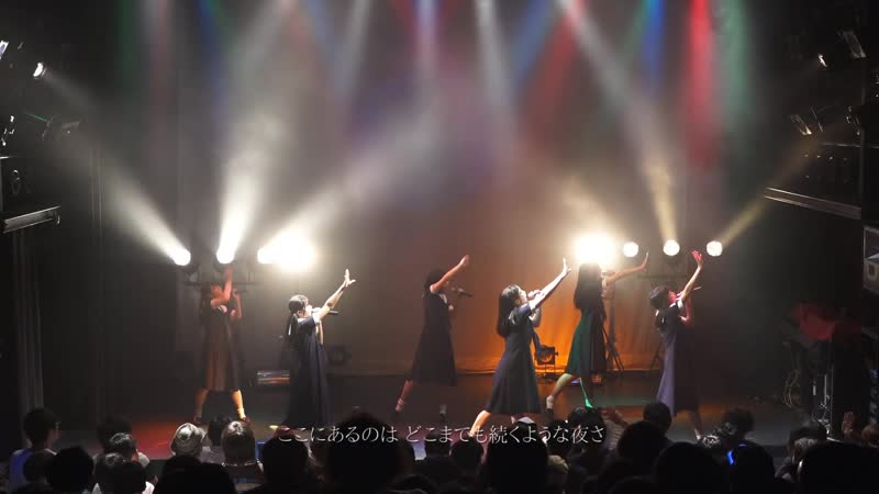 Tiptoe hoshifuru yoru, kun to dansu o (live at shibuya www 18/08/2018)