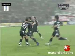 Uefa cup 2006 07 cska sofia 2 2 beşiktaş (nobre and bobo goals)