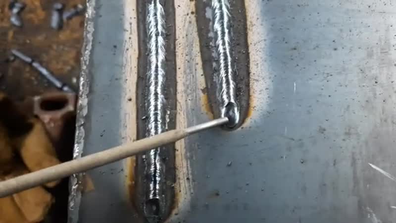 Хороший шов старыми электродами!) лайфхак)