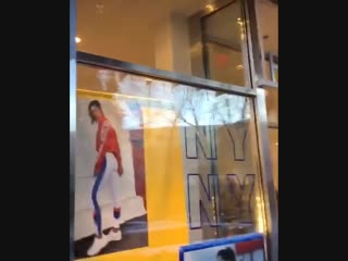 Love this video of christian / jmsn’s mom who was walking by forever 21 at partridge creek and they were playing his song