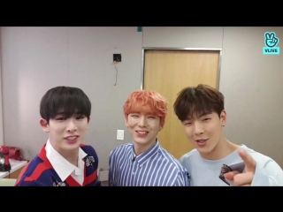 [v live] mnets broadcast special mc m!countdown (wonho, kihyun, shownu)