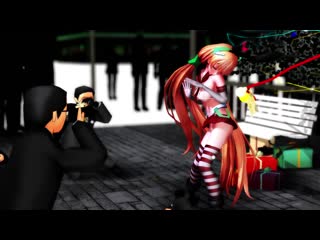 Mmd r 18 [normal] angela shimakaze cosplay christmas dance author aquinas