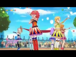 Aikatsu! season 3 (kor) lovely party collection ( akari, sumire, hinaki, juri, madoka, rin)