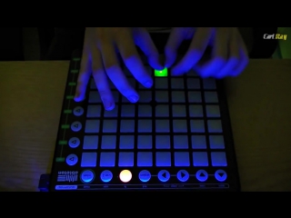 Novation launchpad chasing summers live routine