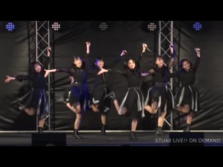 Stu48 quay outdoor live in hiroshima international ferry port ( 1630)