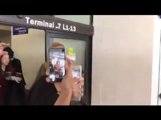 [fancam] 170330 bts at lax airport, anaheim