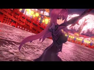 Fate ⁄extella link scathach trailer