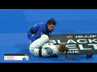 Ana carolina vieira vs laurah hallock #ibjjfworld19