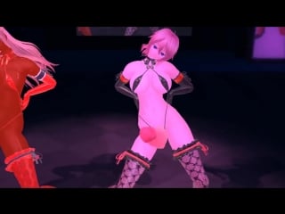 3d mmd futa dance