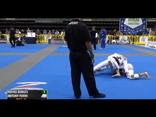 Mayko borges vs antony ferro ibjjf 2016 chicago summer open