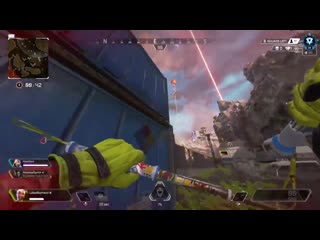 This bloodhound thought he had a free porn, little did he know the person controlling lifeline was undefeated at tag in elementa