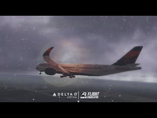 Delta virtual a350 loop mp4