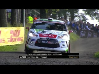 Wrc 2015 neste oil rally finland (ss 1)