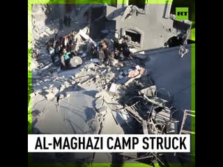 Search for survivors ongoing following airstrike on al maghazi camp