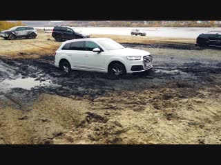 Мажоры утопили свои дорогие авто audi q7 против toyota prado 150 и range rover